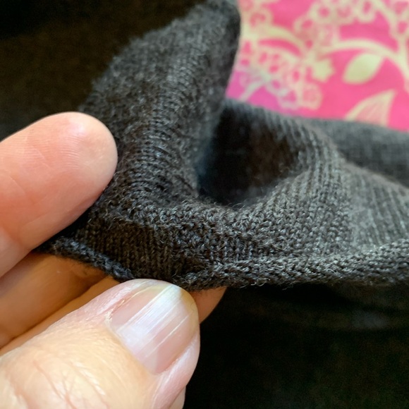 EILEEN FISHER Gray Merino Wool Round Roll Neck Tunic Size XS/TP - Picture 12 of 16